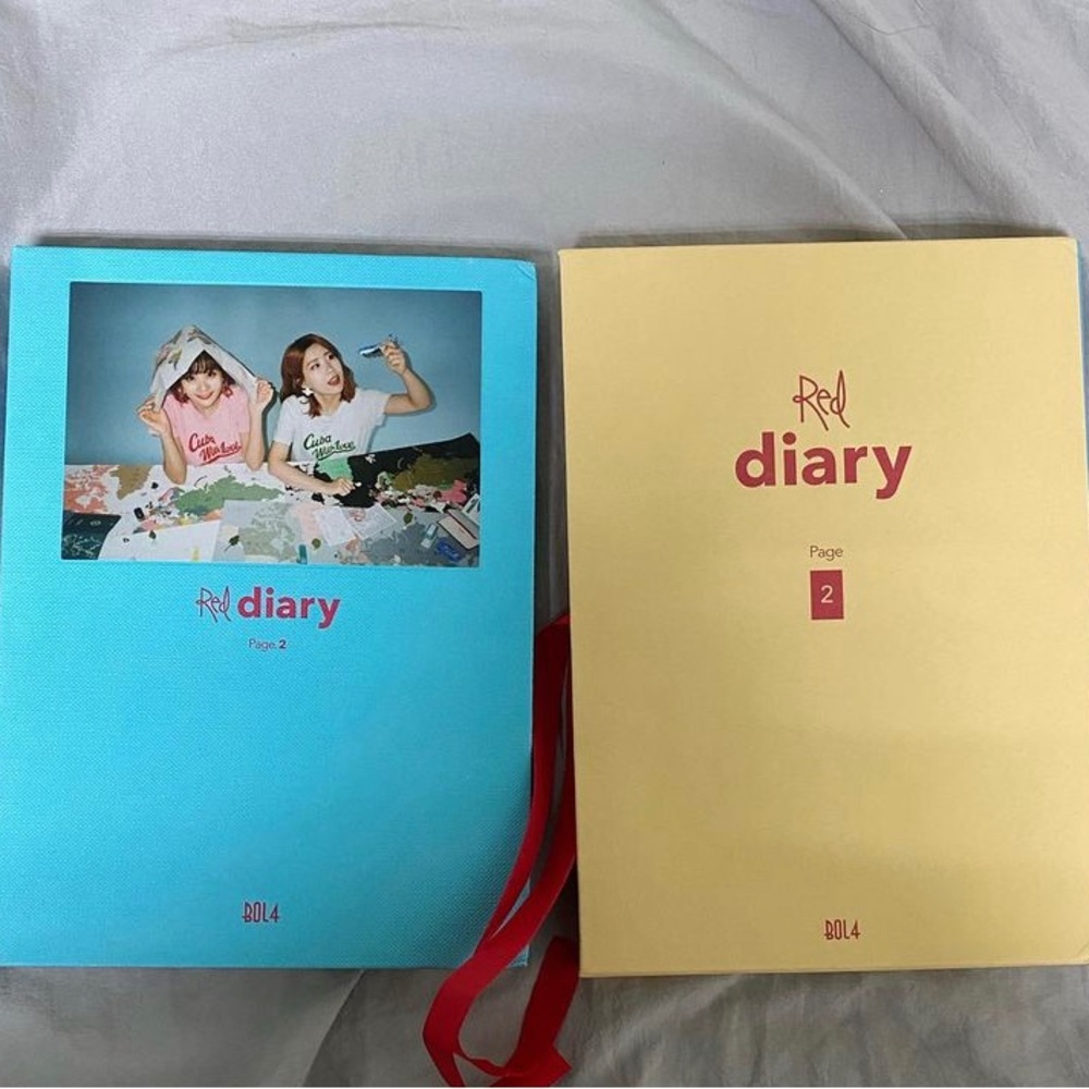 K-pop Bol4 Red Diary Page 2 Album